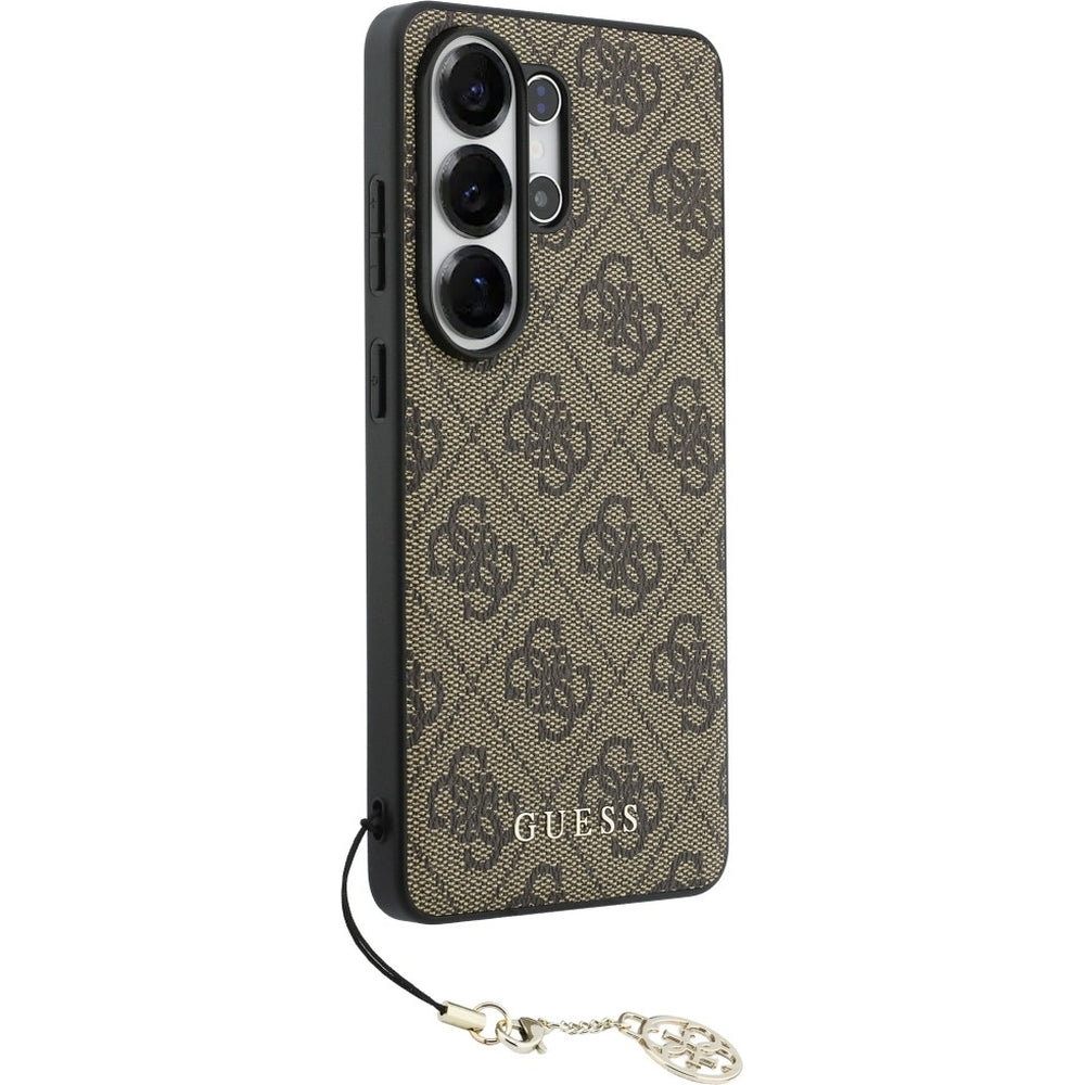 Handyhülle für Galaxy S26 Ultra, Guess Charms Collection MagSafe, Braun