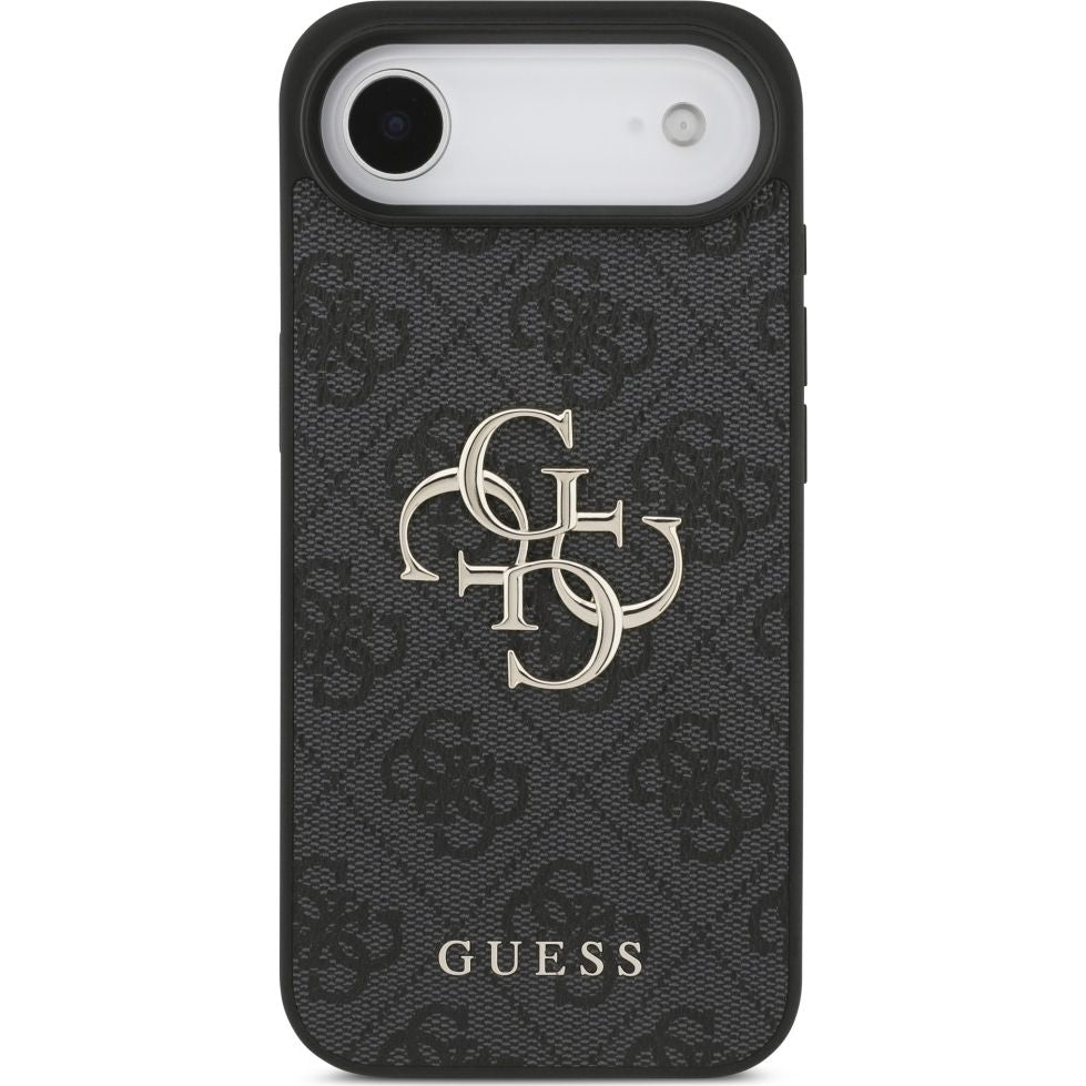 Handyhülle für iPhone Air, Guess Hardcase 4G Big Metal Logo, Schwarz