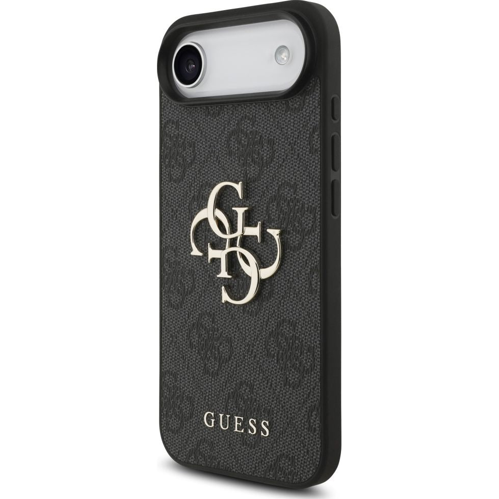 Handyhülle für iPhone Air, Guess Hardcase 4G Big Metal Logo, Schwarz