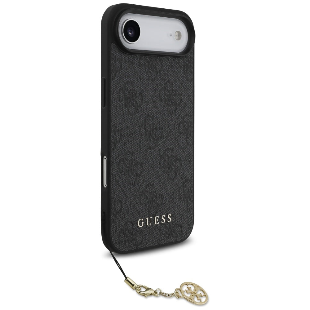 Handyhülle für iPhone Air, Guess 4G Charms Collection, Schwarz