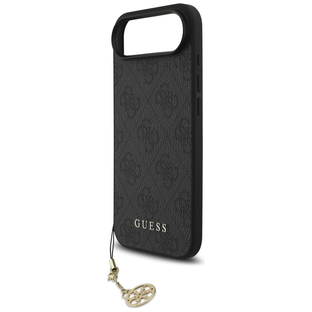 Handyhülle für iPhone Air, Guess 4G Charms Collection, Schwarz