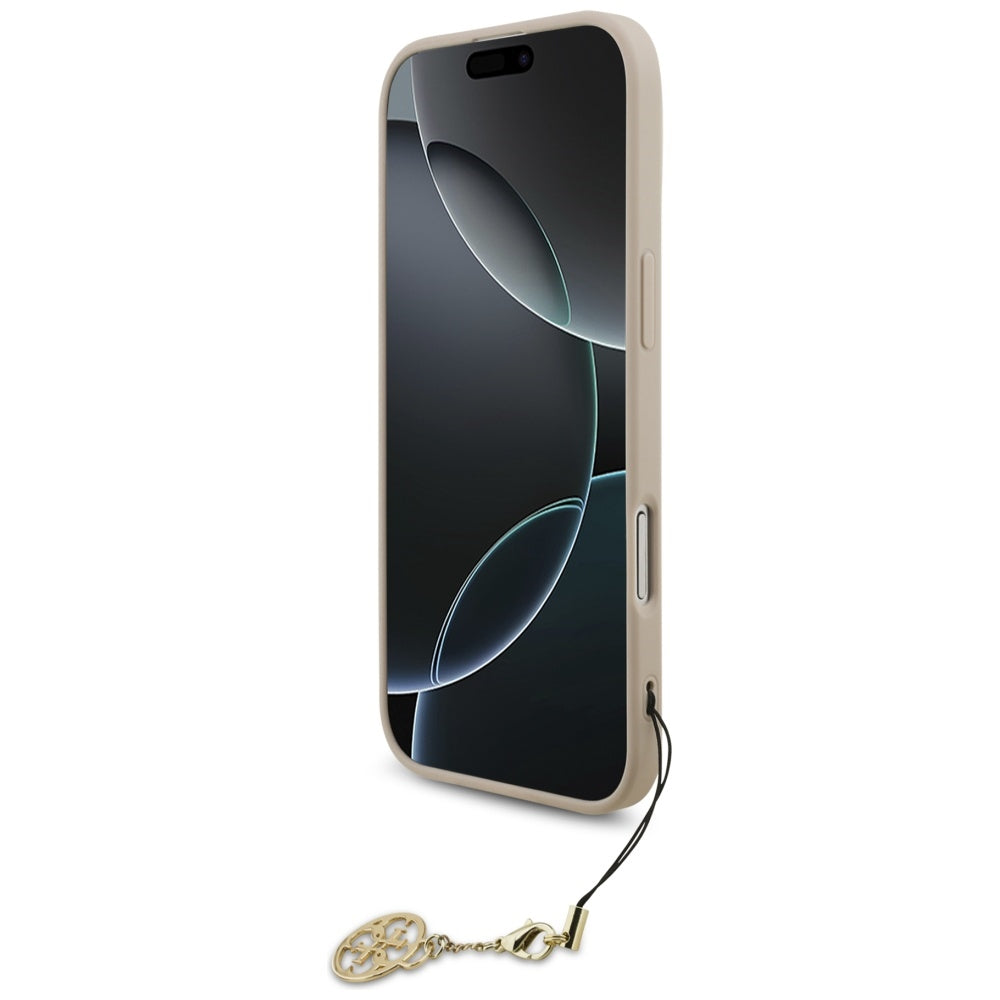 Handyhülle für iPhone Air, Guess 4G Charms Collection, Rosa