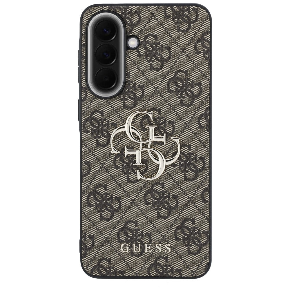 Handyhülle für Galaxy A37 5G, Guess Hardcase Leather, Braun