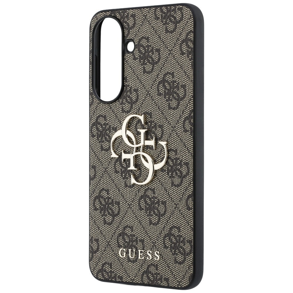 Handyhülle für Galaxy A37 5G, Guess Hardcase Leather, Braun