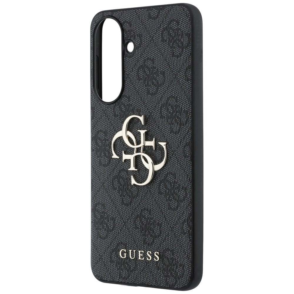 Handyhülle für Galaxy A57 5G, Guess Hardcase Leather, Schwarz
