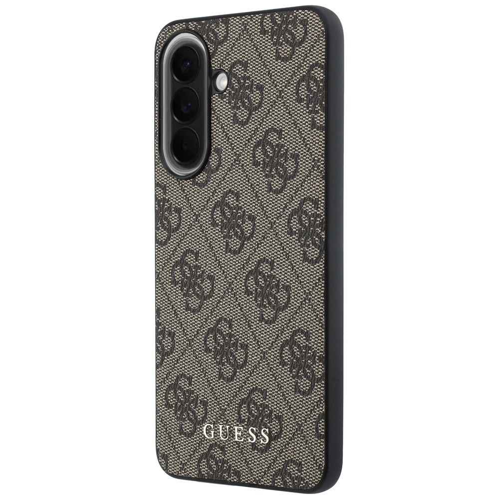Handyhülle für Galaxy A37 5G, Guess Hardcase Leather, Braun