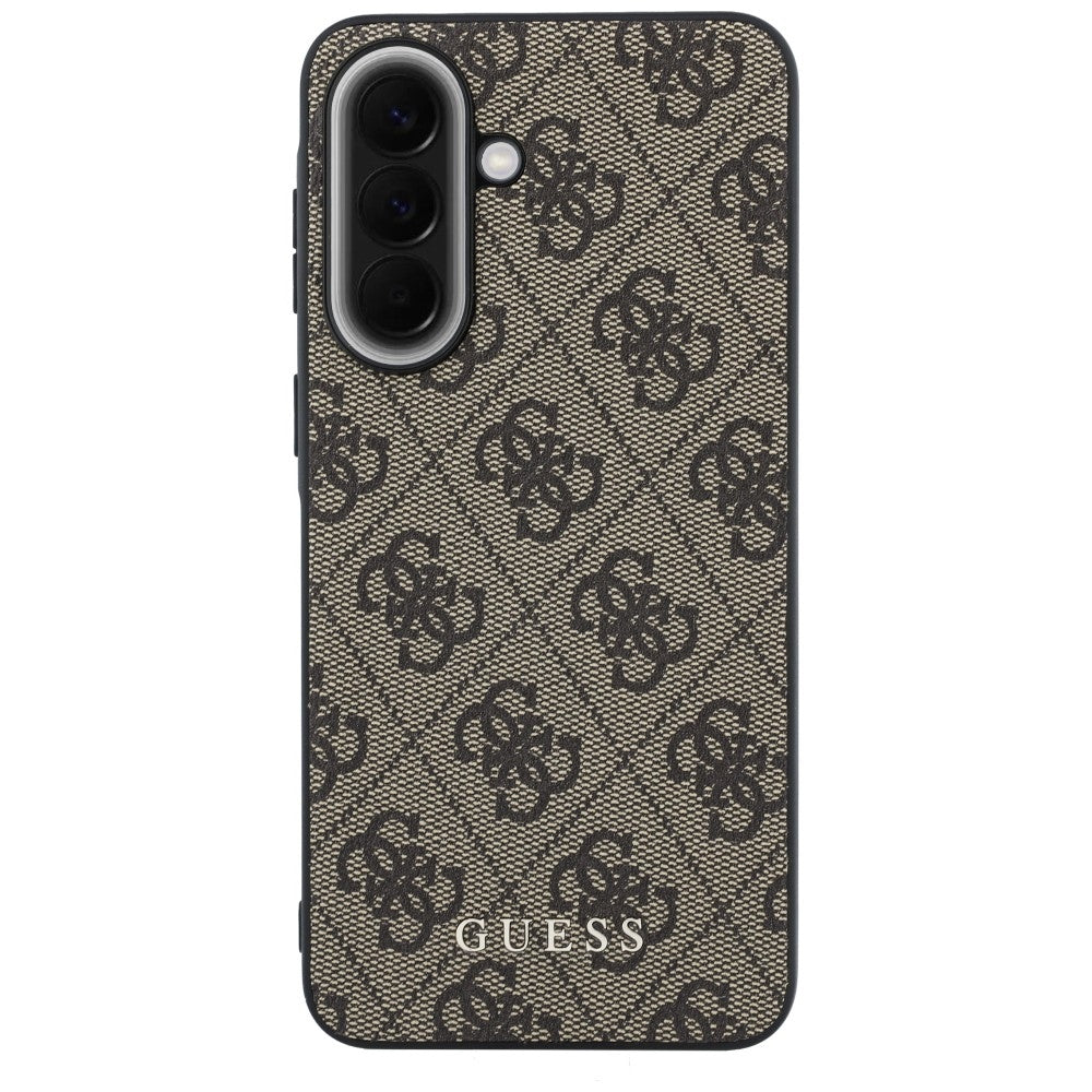 Handyhülle für Galaxy A37 5G, Guess Hardcase Leather, Braun