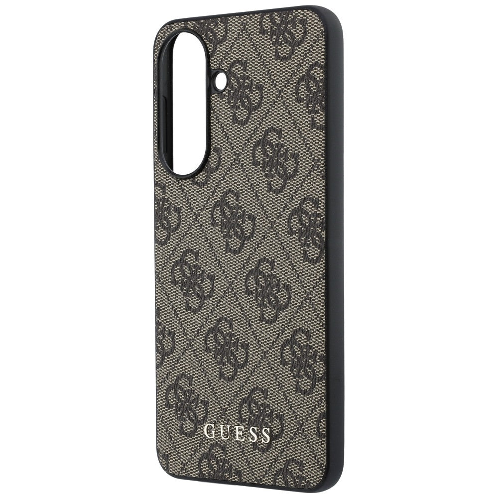 Handyhülle für Galaxy A37 5G, Guess Hardcase Leather, Braun