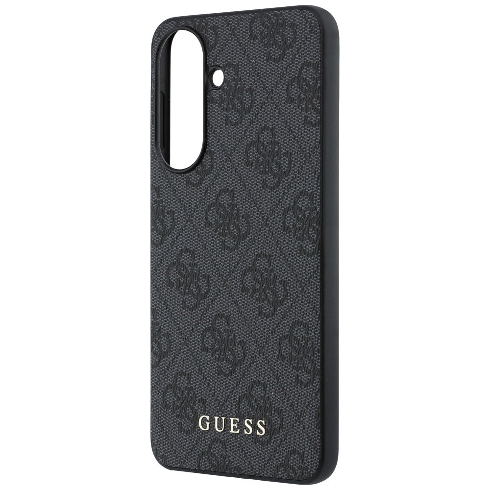 Handyhülle für Galaxy A57 5G, Guess Hardcase Leather, Schwarz