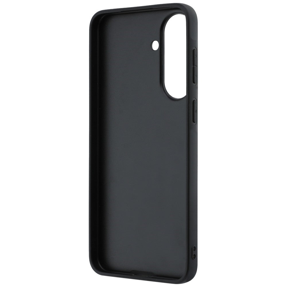 Handyhülle für Galaxy A57 5G, Guess Hardcase Leather, Schwarz