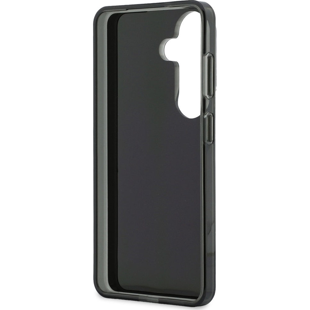Handyhülle für Galaxy S26, Guess IML Logo, Schwarz mit Big Logo Guess