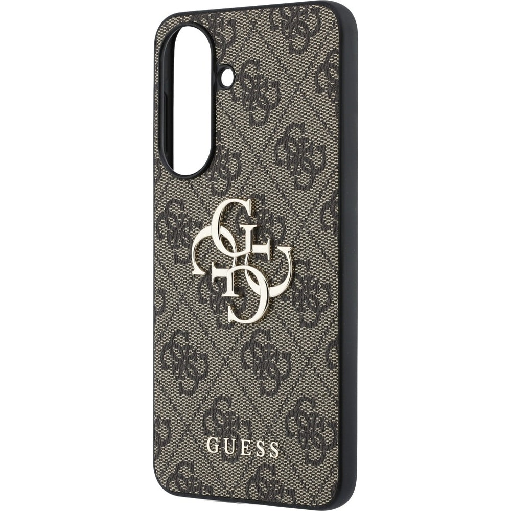 Handyhülle für Galaxy A57 5G, Guess Hardcase Leather, Braun