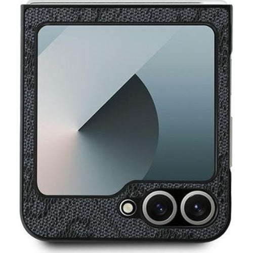 Handyhülle für Galaxy Z Flip7 FE / Z Flip6, Guess 4G Metal Gold Logo, Schwarz