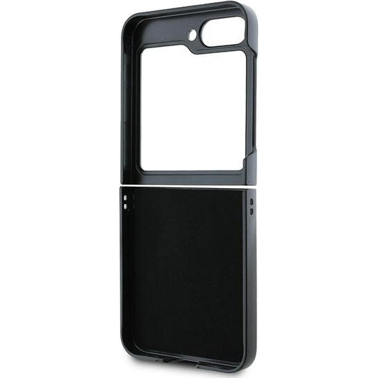 Handyhülle für Galaxy Z Flip7 FE / Z Flip6, Guess 4G Metal Gold Logo, Schwarz