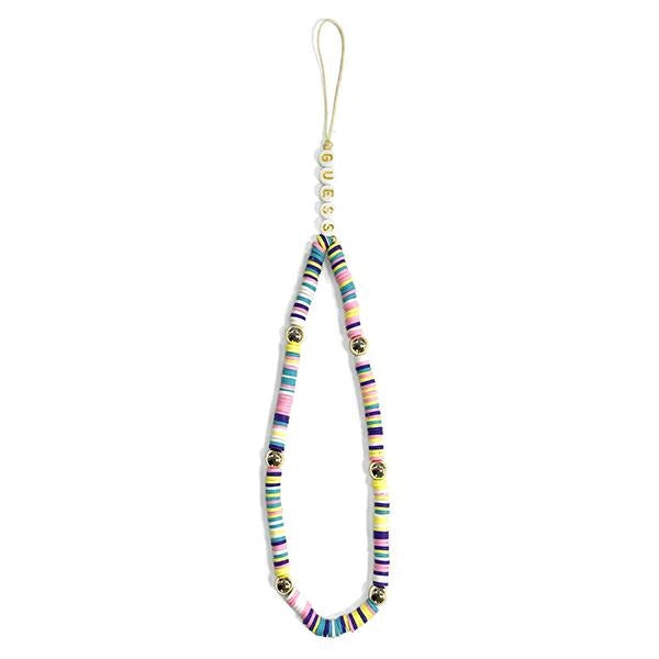 Universal-Handyband für das Handgelenk, Guess Phone Heishi Beads Strap, Bunt