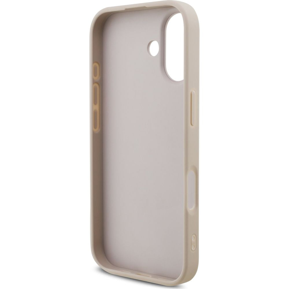 Handyhülle für iPhone 17, Guess Hardcase 4G Big Metal Logo, Rosa
