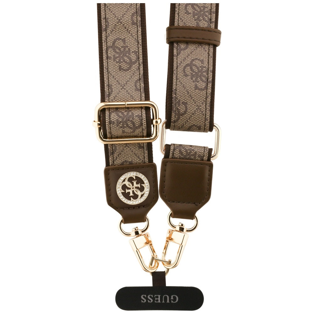 Handy Lanyard Guess Universal Crossbody Strap 150 cm, Braun