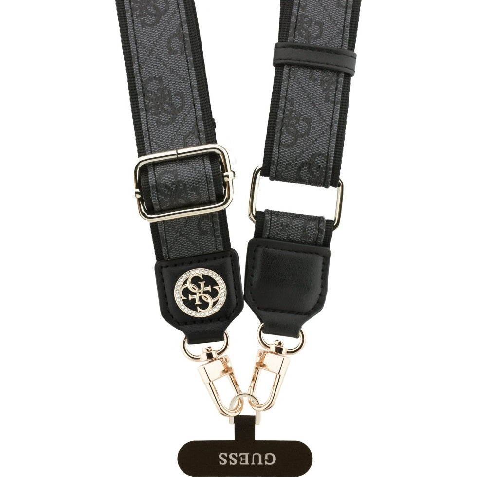 Handy Lanyard Guess Universal Crossbody Strap 150 cm, Schwarz