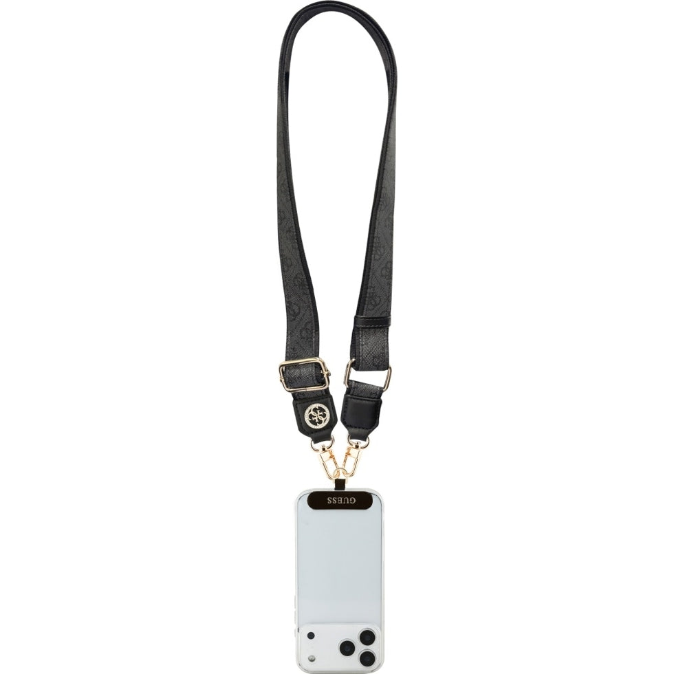 Handy Lanyard Guess Universal Crossbody Strap 150 cm, Schwarz