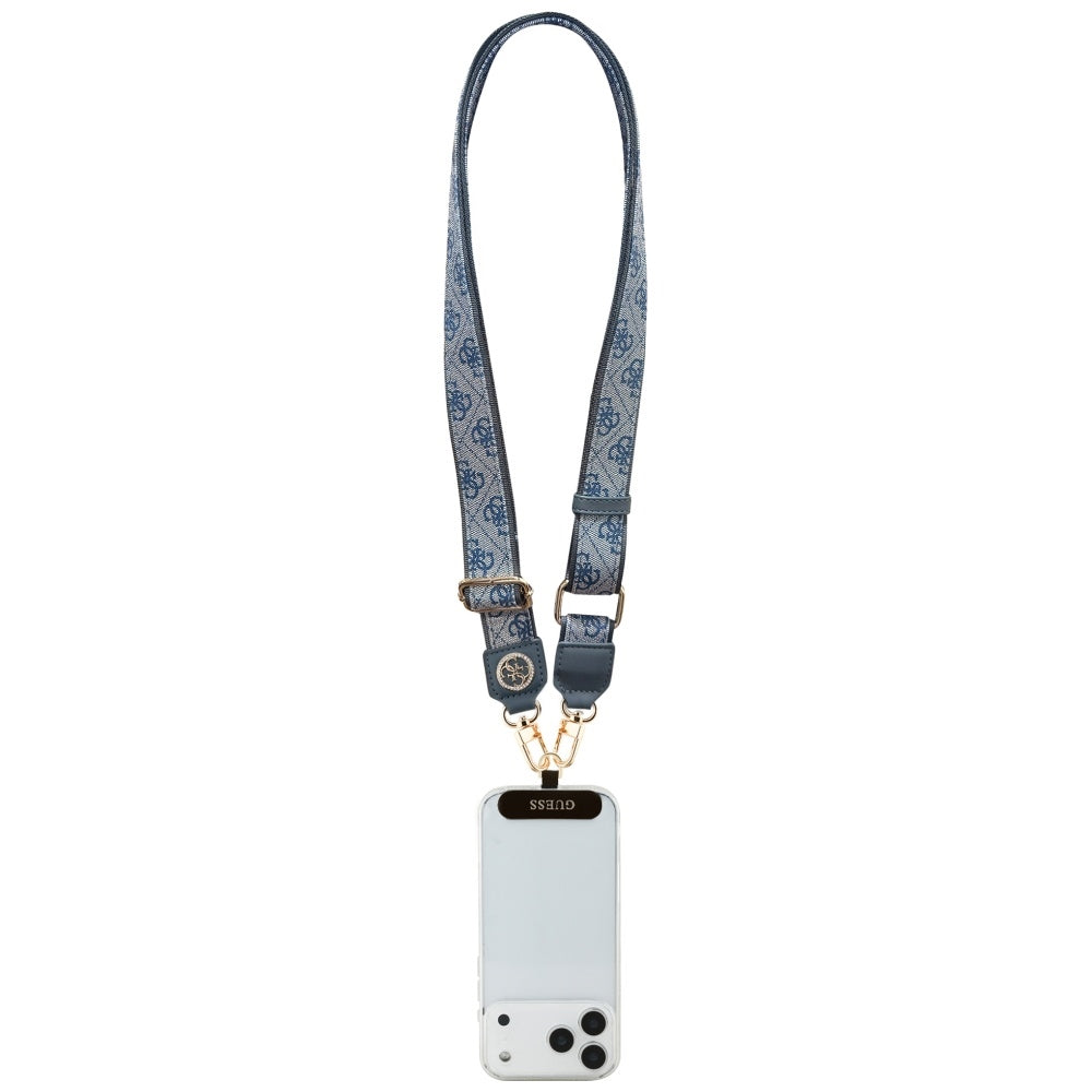 Handy Lanyard Guess Universal Crossbody Strap 150 cm, Blau