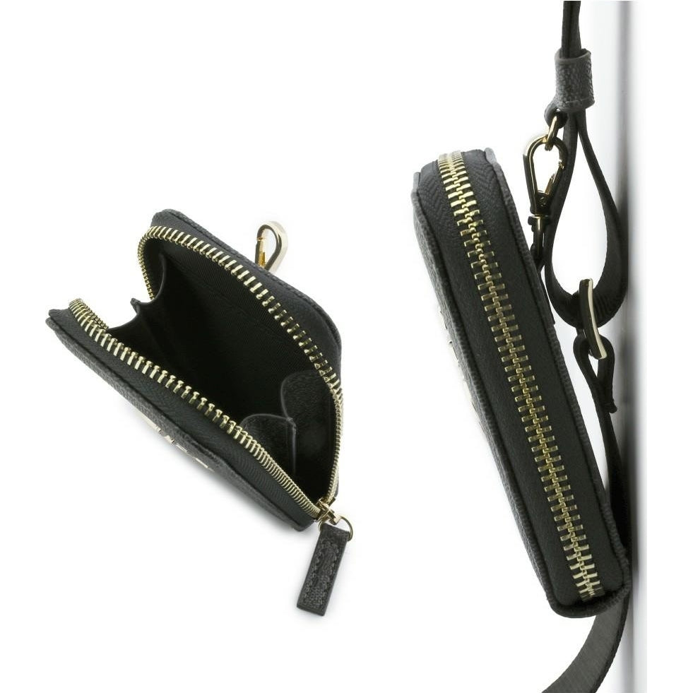 Handy Lanyard Guess Universal Crossbody Strap mit purse, Schwarz