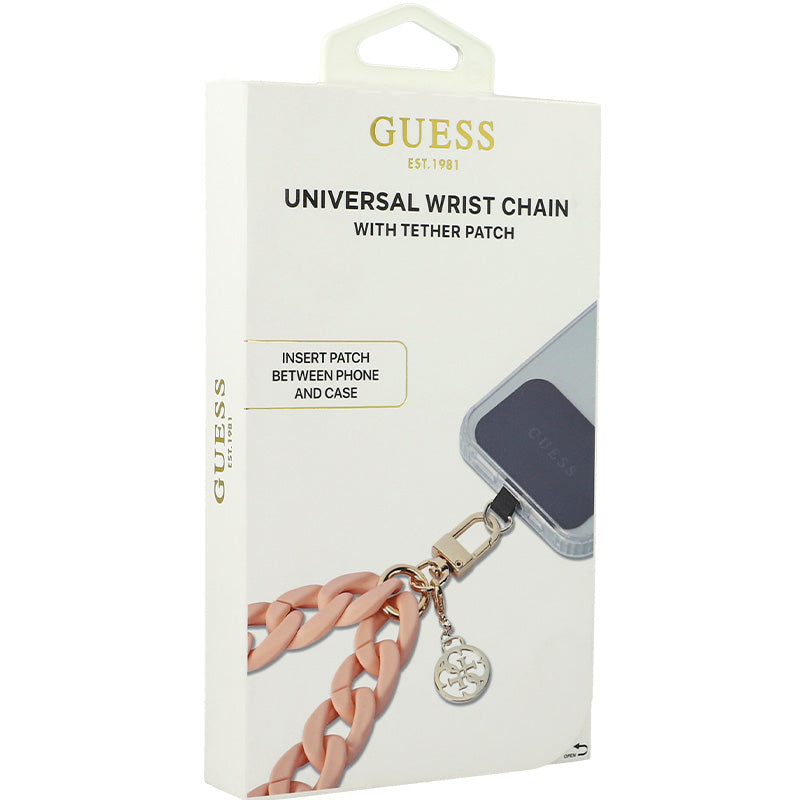 Handy-Lanyard Guess Universal Wirst Chain / Gürtel, Rosa