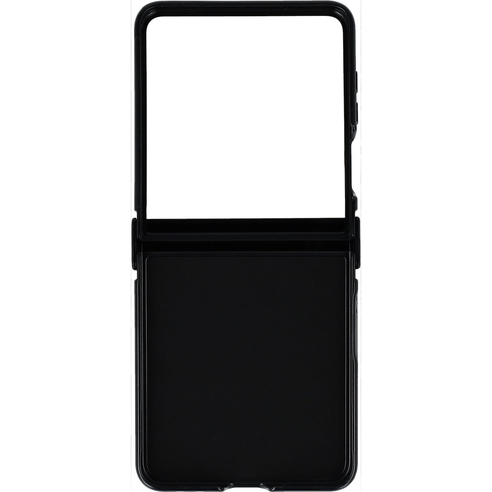 Handyhülle für Galaxy Z Flip7, Guess Hardcase 4G Big 4G Classic Logo, Braun mit Goldenen Elementen