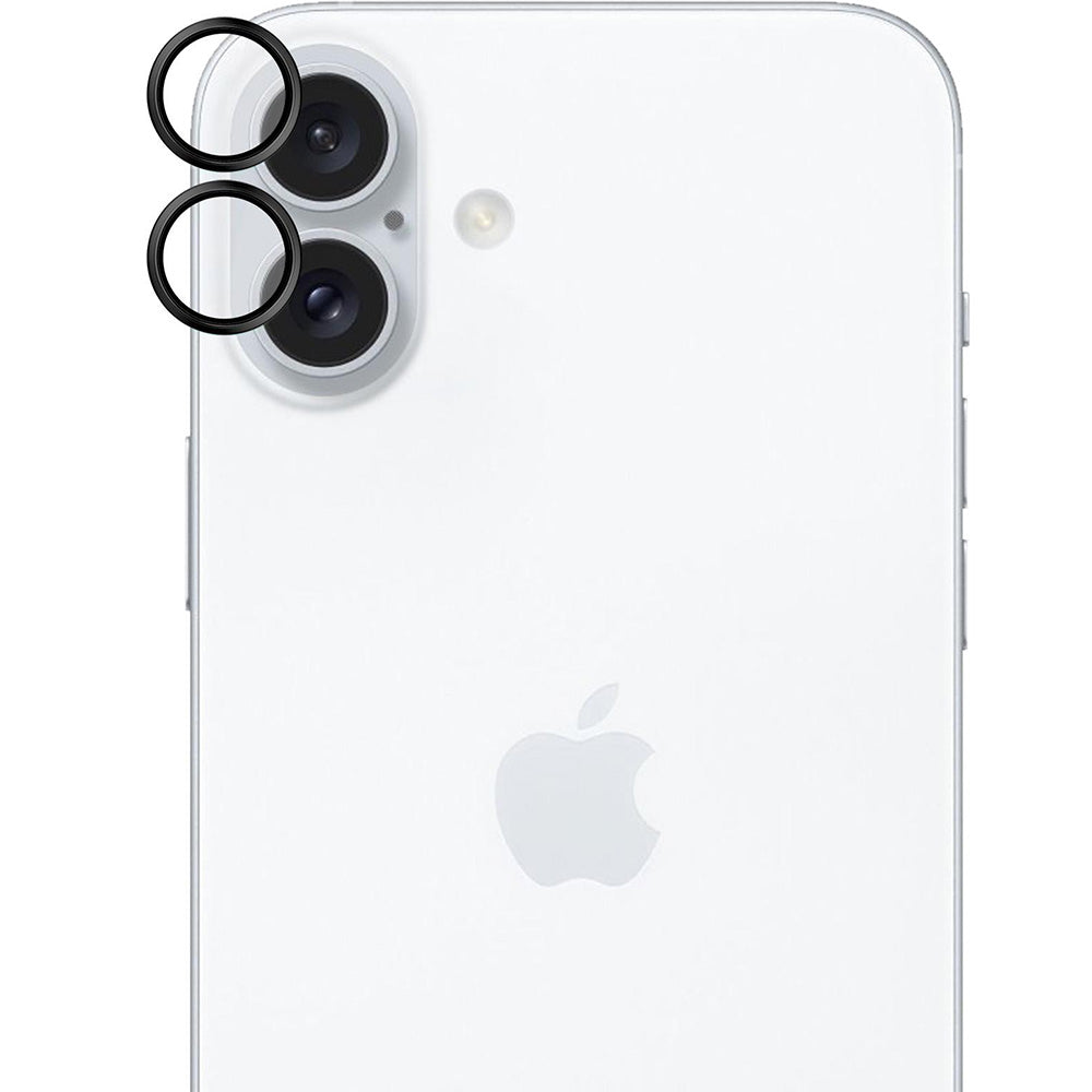 Objektivschutz für iPhone 17, 3mk HARDY Lens Protection Pro, 1 Set, Schwarz