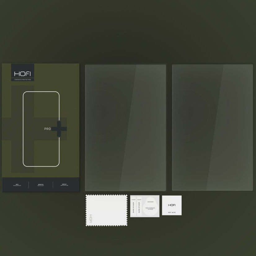 Gehärtetes Glas Hofi Pro+ für ASUS ROG Ally, 2 Stück