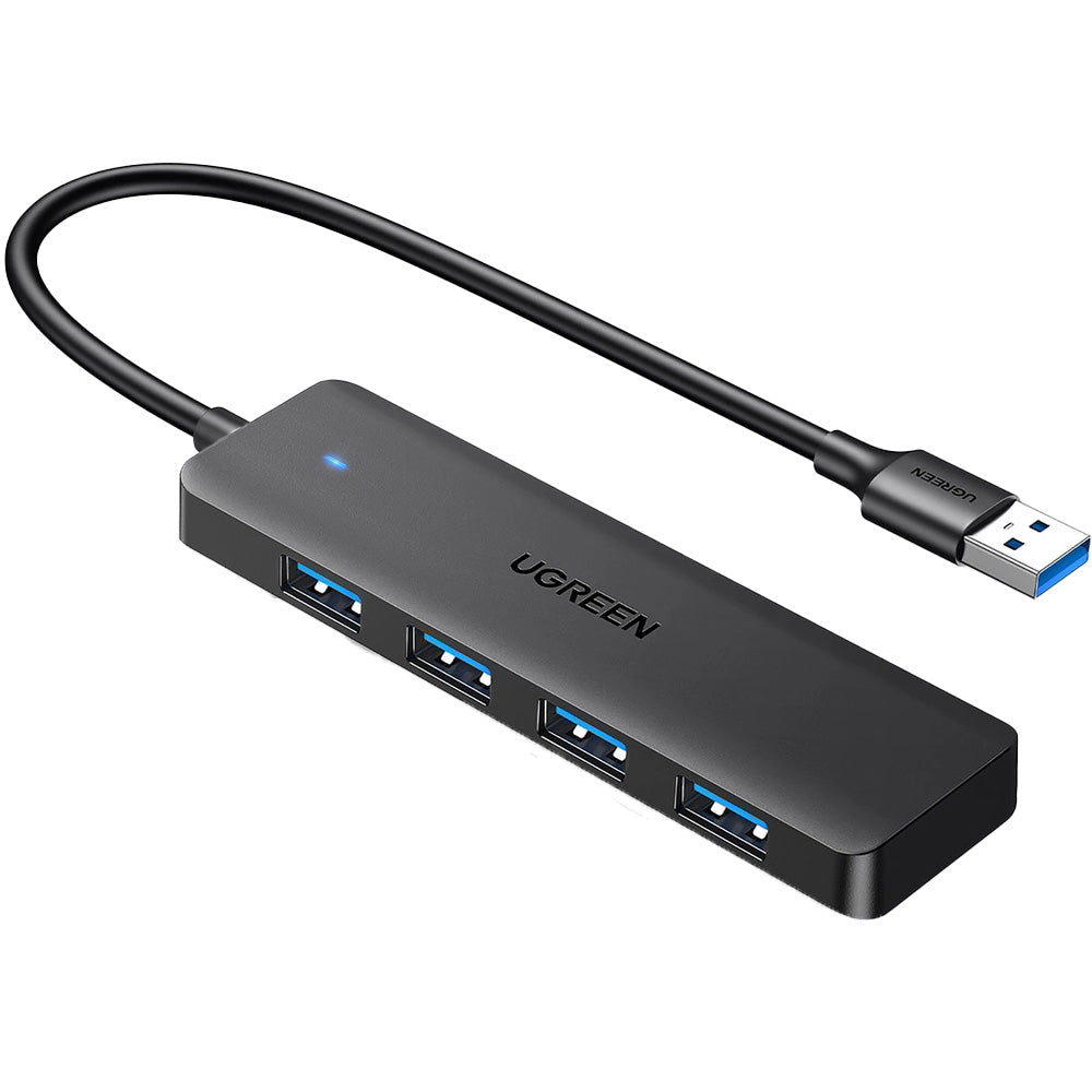 Hub USB-A - 4x USB 3.0, Ugreen CM319, Schwarz