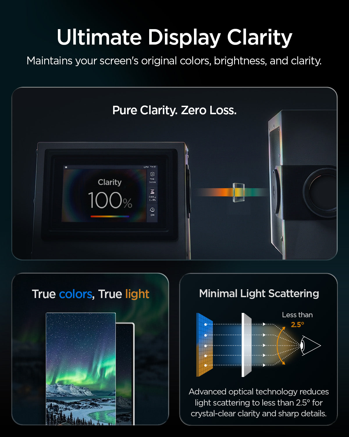 Glas + Applikator für Galaxy Z Fold7 / Fold8 Ultra, Spigen Glas.tR EZ Fit Pro (AC) Privacy 2-Pack (14/18)