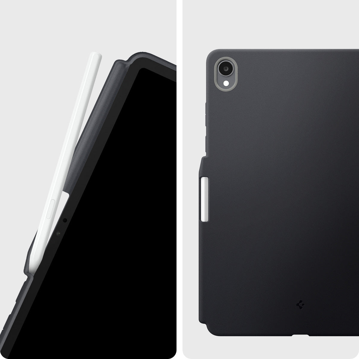 Hülle für Galaxy Tab S11, Spigen Nano Pop, Schwarz-Grau