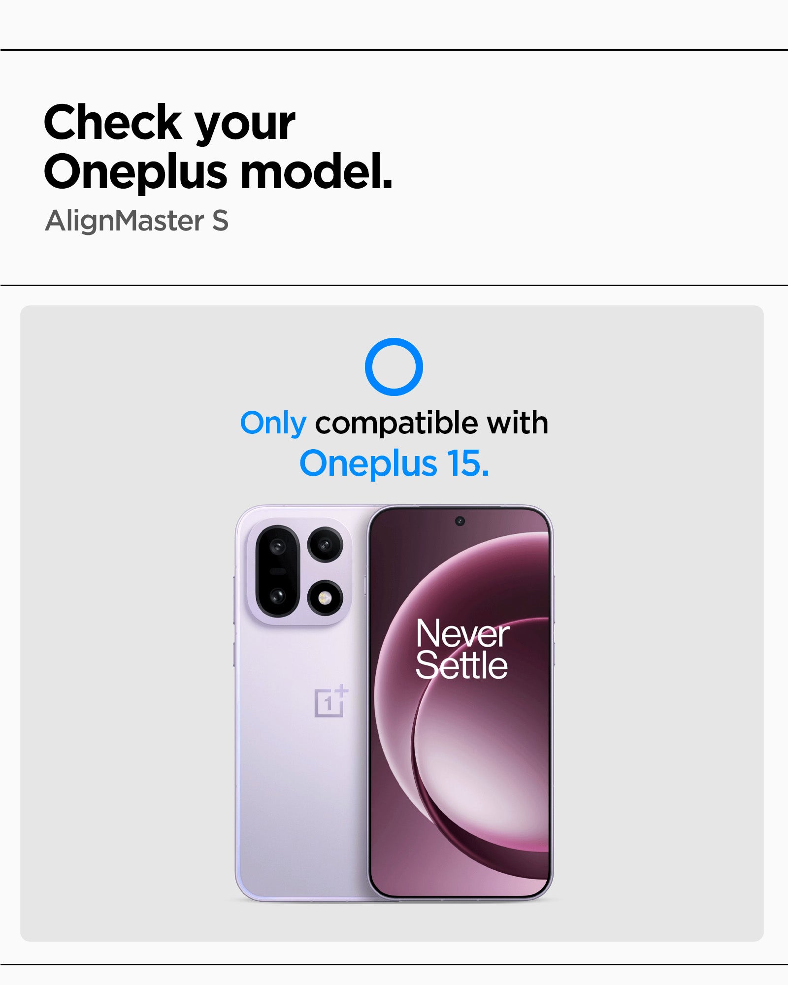 Glas für OnePlus 15, Spigen Glas.tR AlignMaster S 2-Pack (13/14)