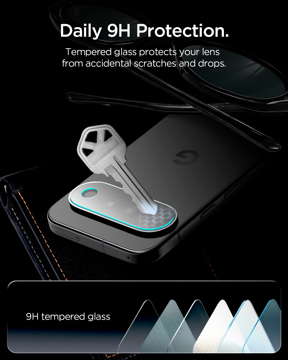 Glas für die Kamera für [model-urzadzenia, Spigen Glas.tR EZ Fit Optik Pro 2-Pack, Transparent (4/16)