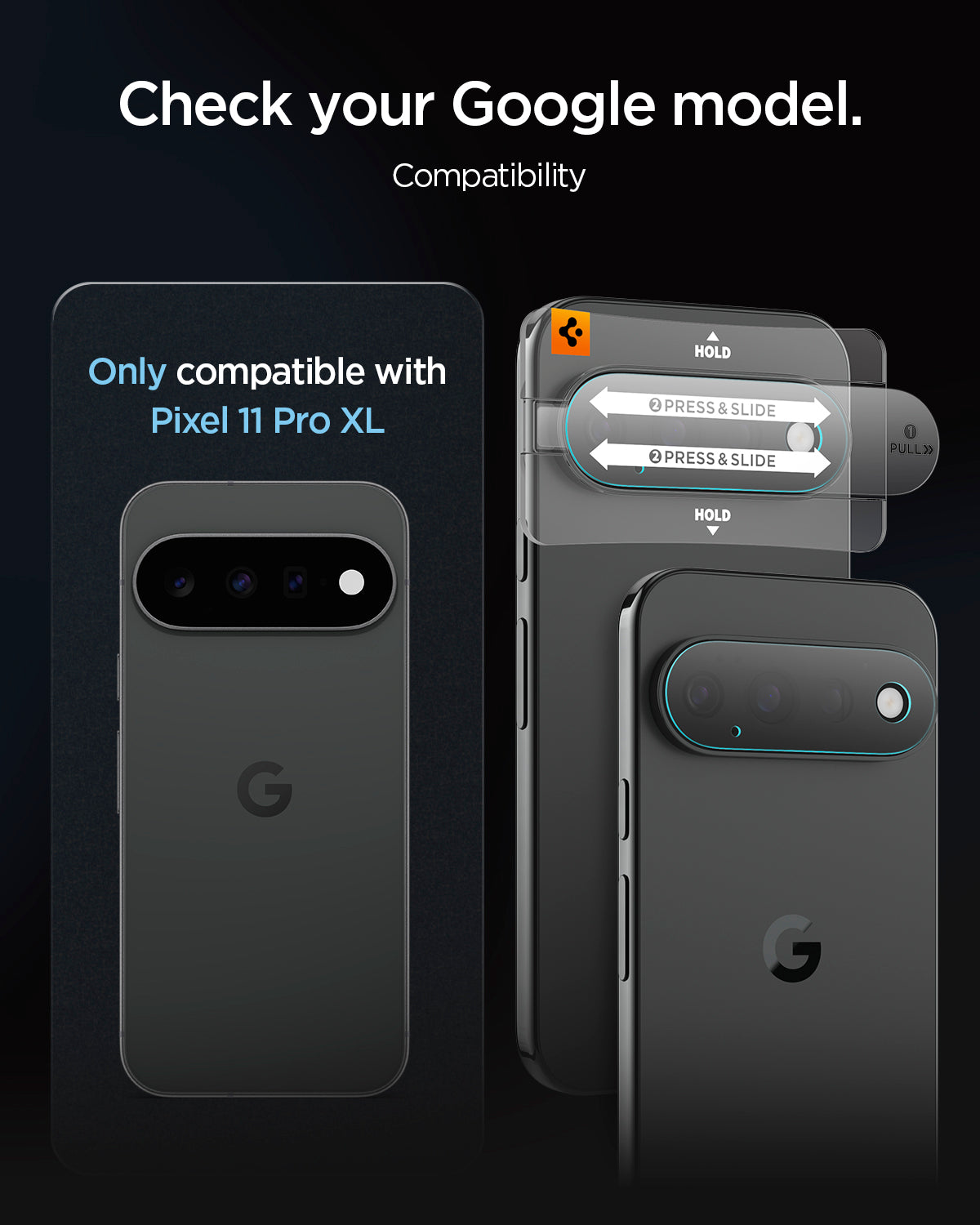 Glas für die Kamera für Google Pixel 11 Pro XL, Spigen Glas.tR EZ Fit Optik Pro 2-Pack, Transparent (4/16)