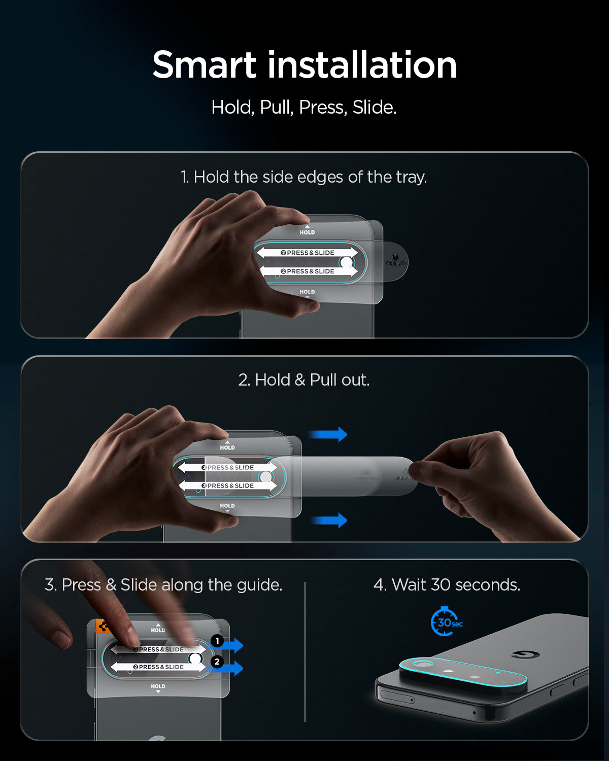 Glas für die Kamera für Google Pixel 11 Pro XL, Spigen Glas.tR EZ Fit Optik Pro 2-Pack, Transparent (2/16)