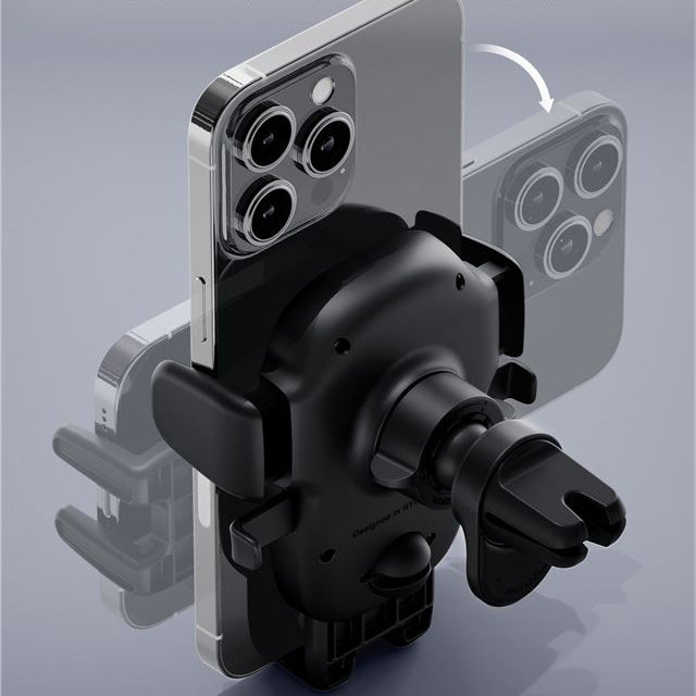 Auto Handyhalterung für Lüftungsgitter / Cockpit, iOttie Easy One Touch 6 Air Vent & Flush, Schwarz
