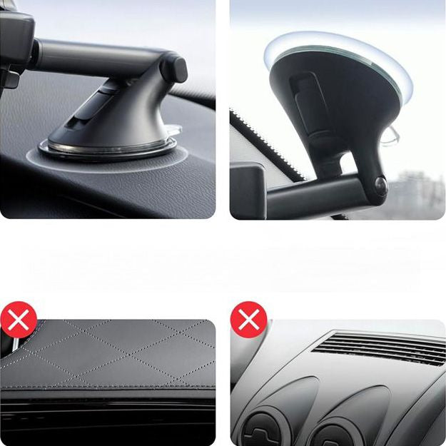 Auto Handyhalterung für Windschutzscheibe / Armaturenbrett, iOttie Easy One Touch 6 Dash & Windshield, Schwarz