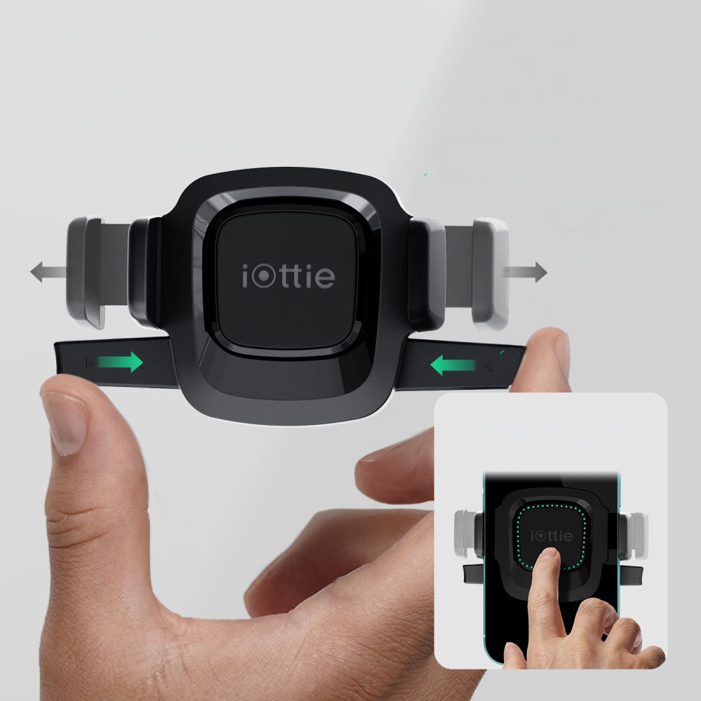 Auto Handyhalterung für Windschutzscheibe / Armaturenbrett, iOttie Easy One Touch Mini Pro, Schwarz