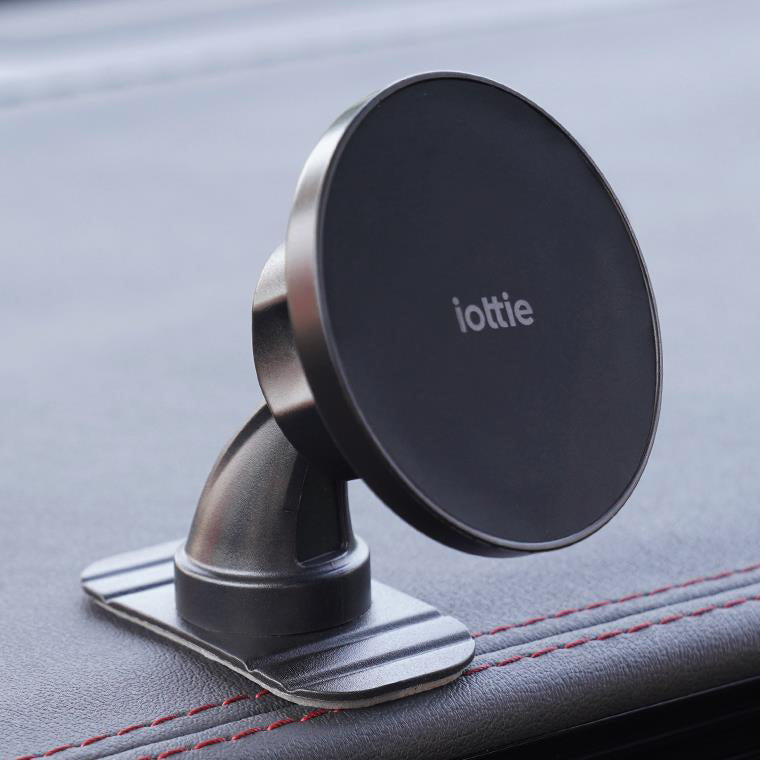 Magnetische Autohalterung für Klebeband, iOttie iTap 3, für MagSafe, Schwarz