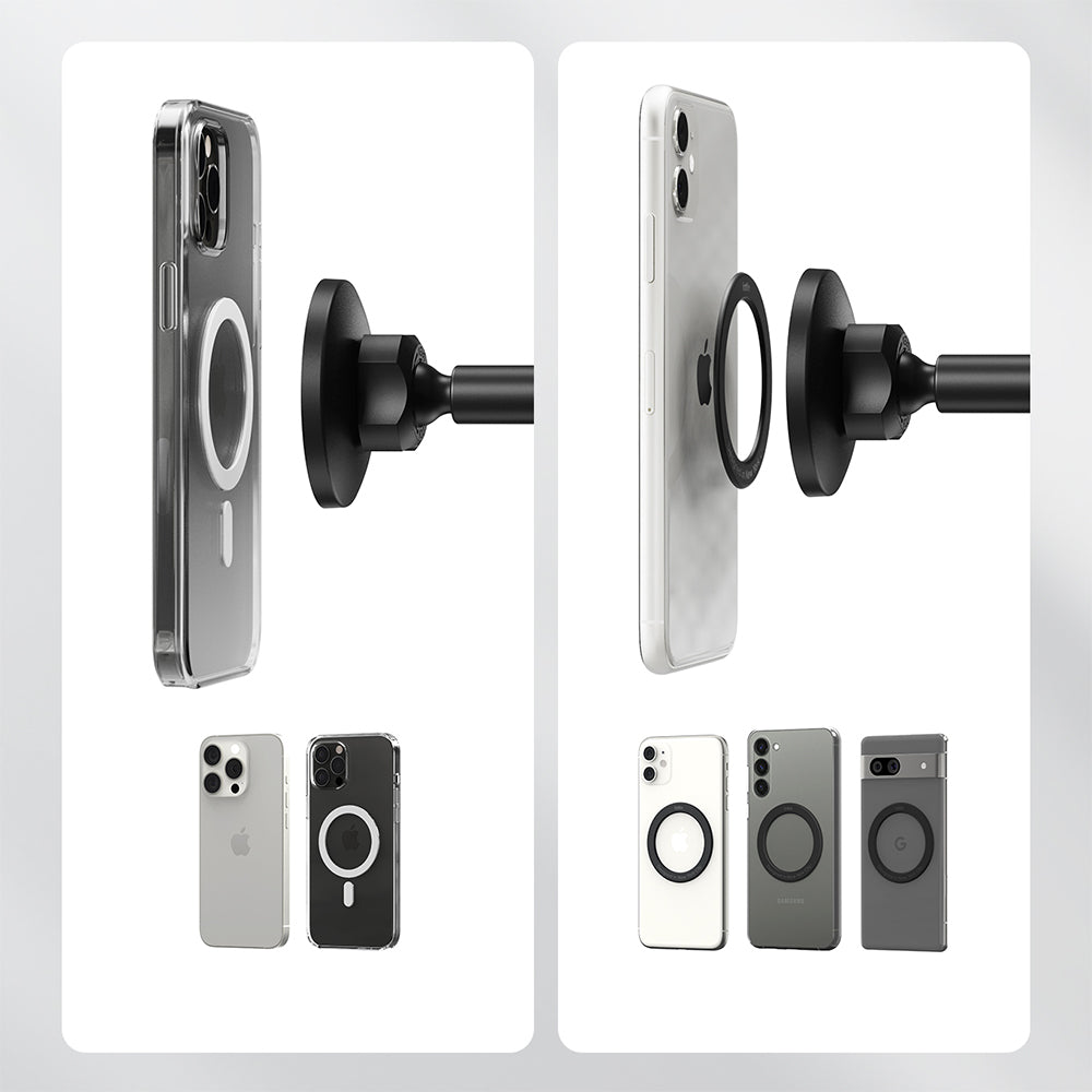 Magnetische Autohalterung für Windschutzscheibe / Armaturenbrett, iOttie iTap 3, für MagSafe, Schwarz