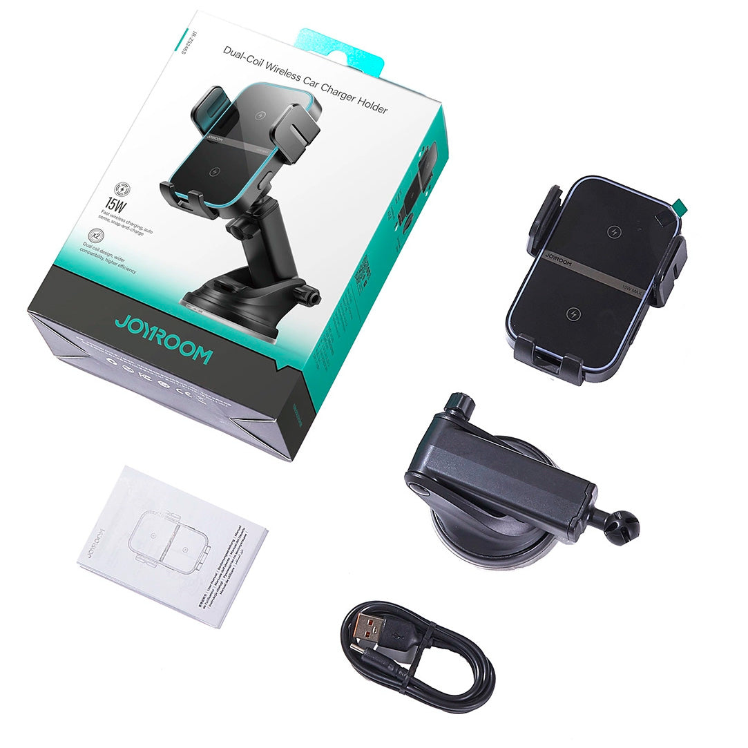 Mechanische Handy-Halterung für Cockpit, Joyroom ZS246 S, Schwarz