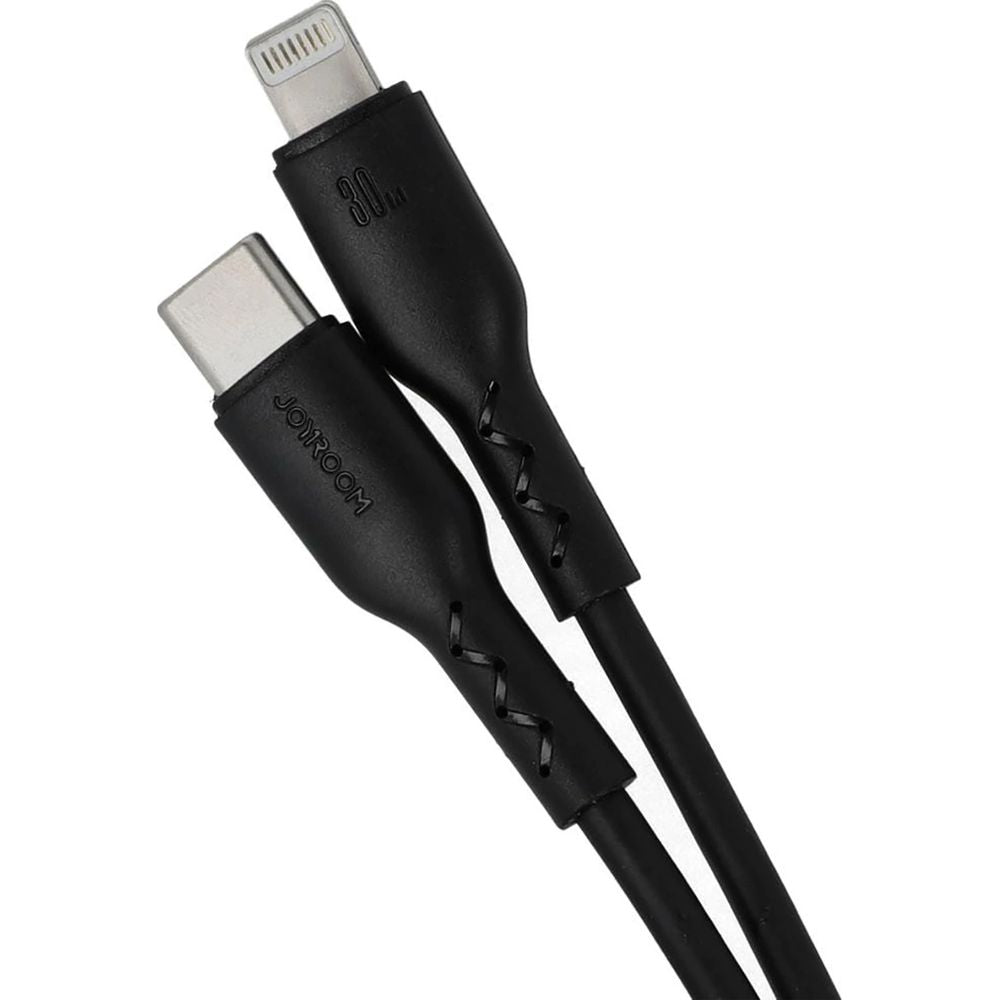 Ladekabel / Datenkabel USB-C zu Lightning, Joyroom Flash-Charge, 30W PD, 1m, Schwarz
