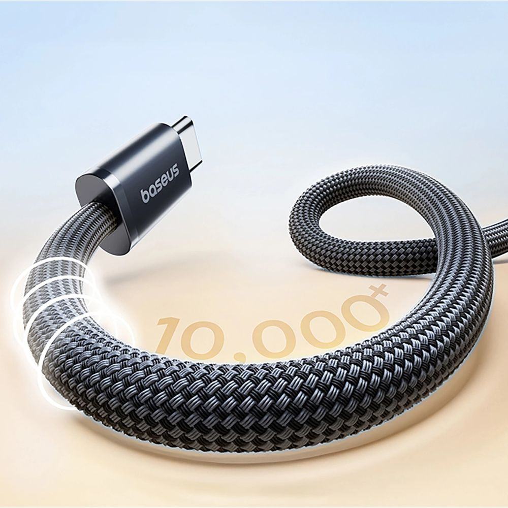 Magnetkabel USB-C auf USB-C, Baseus Dynamic 4 Pro, 100W PD, 1 m, Schwarz