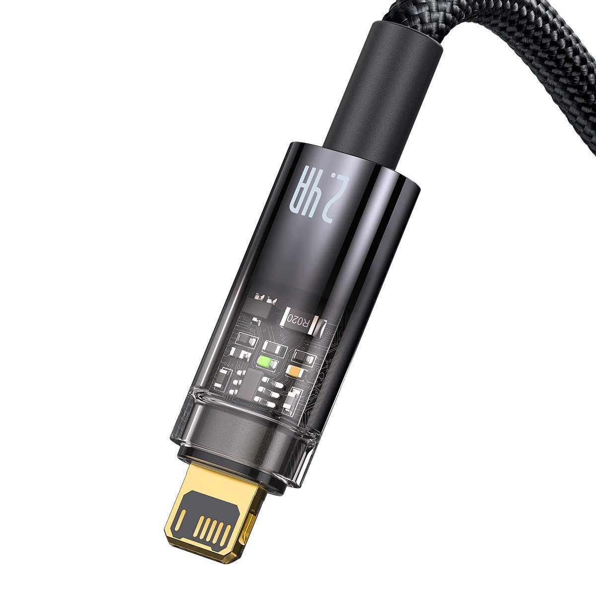 Kabel Explorer Series Baseus USB-A zu Lightning Kabel 2m, Schwarz