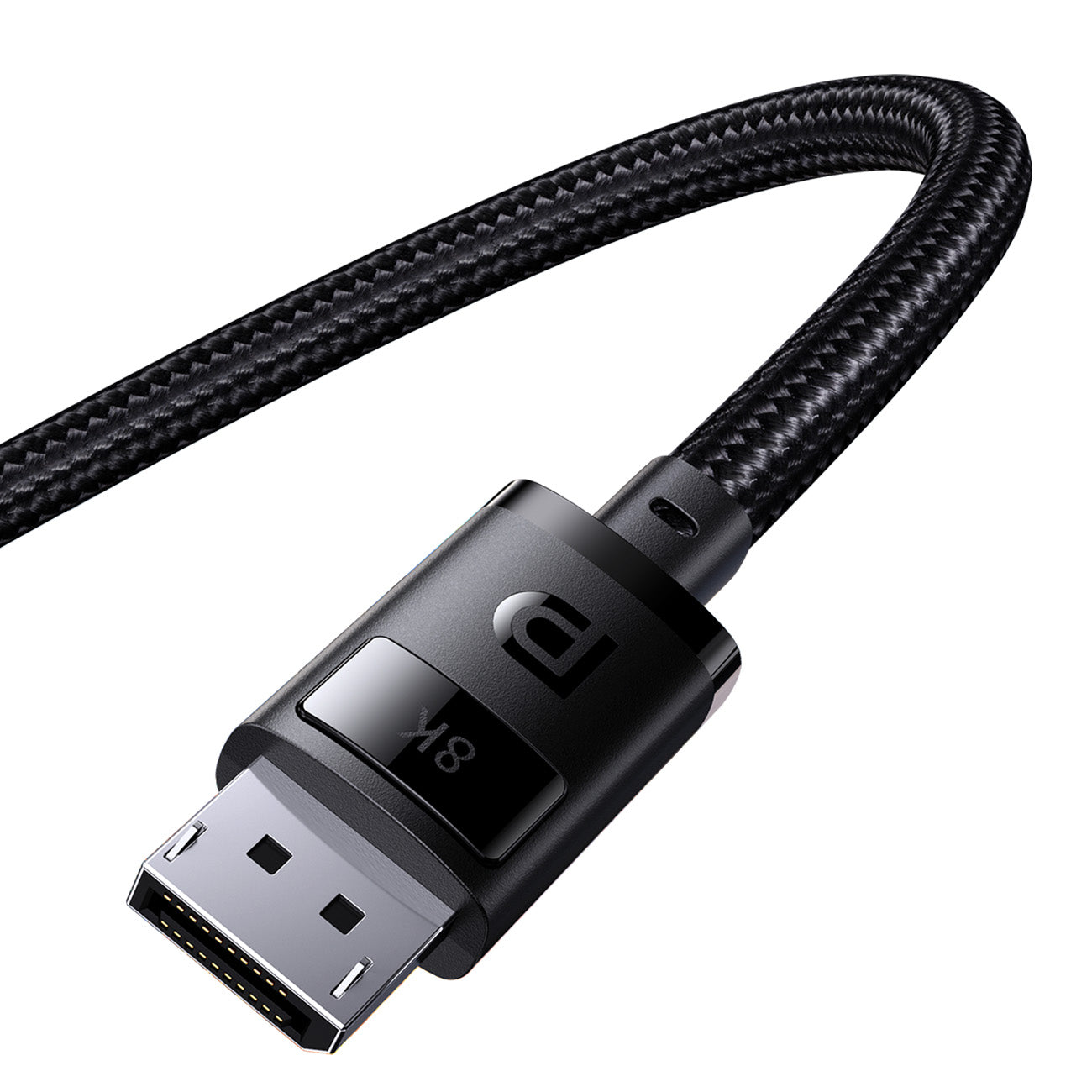 Baseus High Definition DisplayPort Kabel 8K 60Hz, HDR, 3D, 1,5m, Schwarz