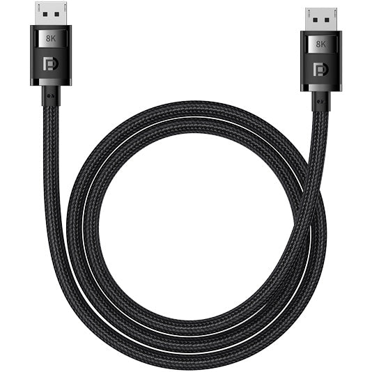 Baseus High Definition DisplayPort Kabel 8K 60Hz, HDR, 3D, 1,5m, Schwarz