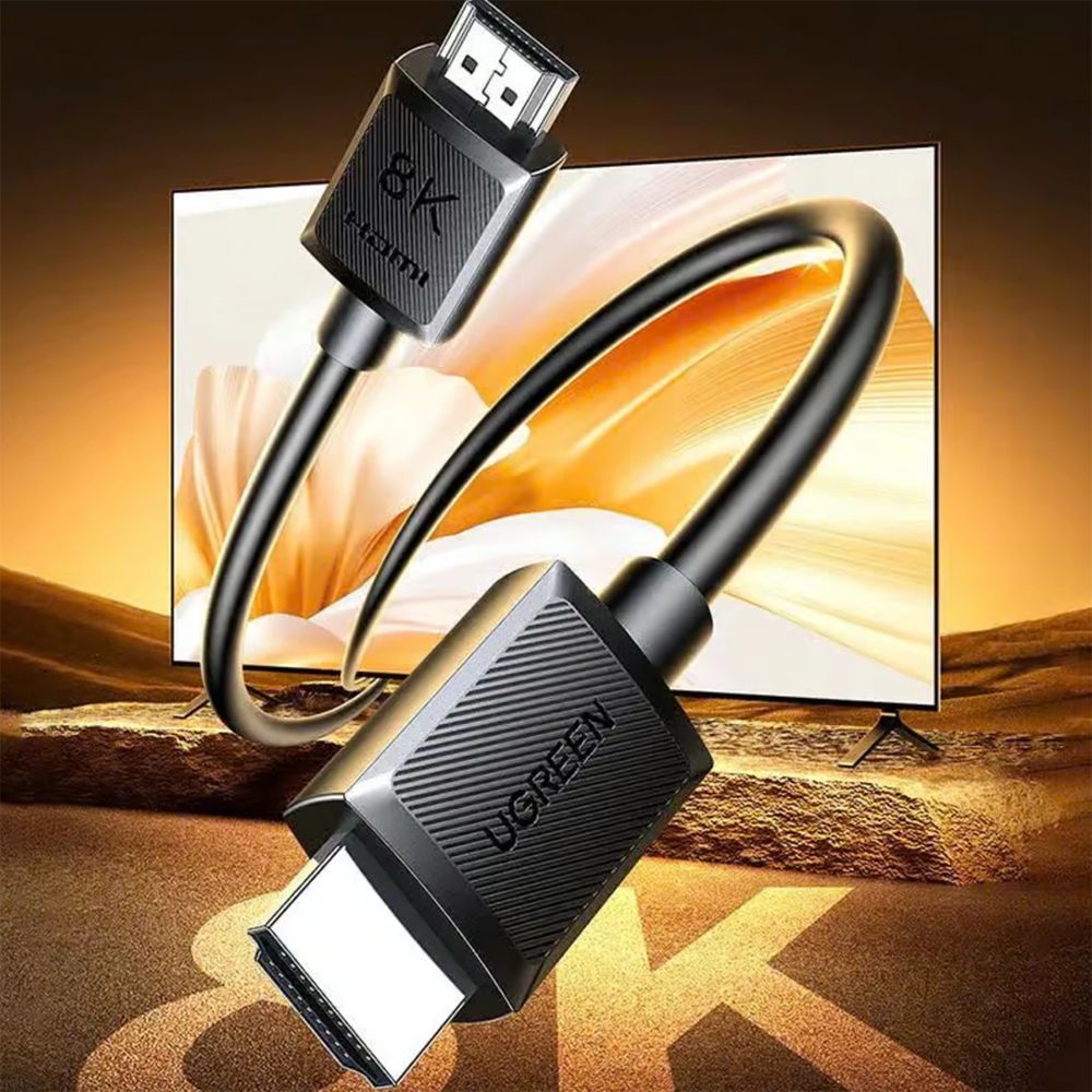 Kabel HDMI 2.1, 8K / 60Hz, Ugreen HD175, 5 m, Schwarz