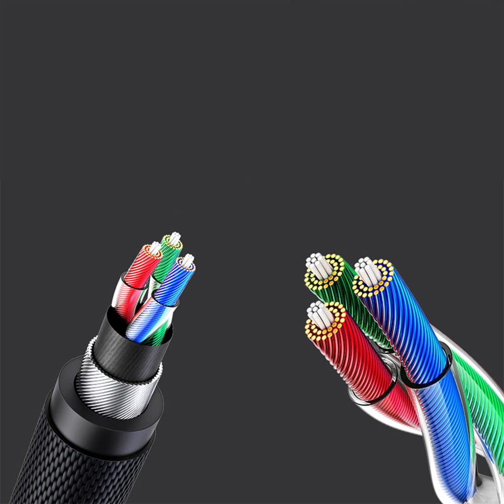 Audiokabel AUX Mini-Jack 3,5 mm (Stecker) zu Mini-Jack 3,5 mm (Stecker), Ugreen, 3 m, Schwarz
