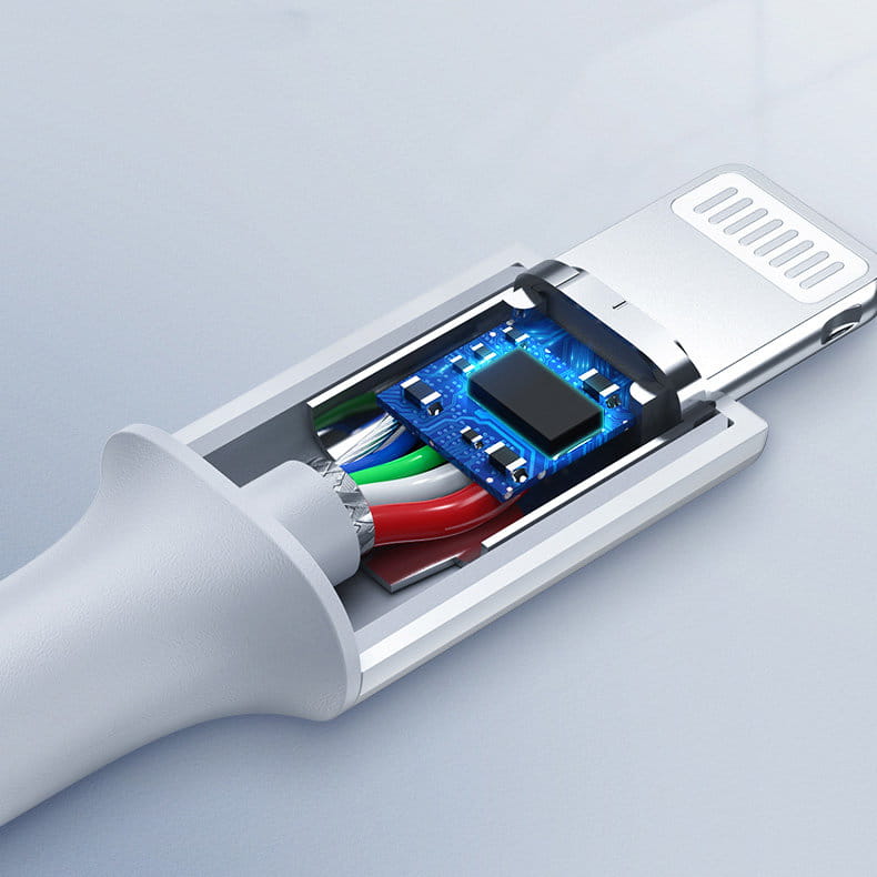 Kabel USB-C zu Lightning MFi, Ugreen 20W 3A, 1.5m, Weiß